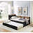 Velvet Daybed Adjustable Height Storage Wireless Charging-2141147344
