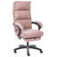 Beliani EATON Chenille Executive Chair with Headrest