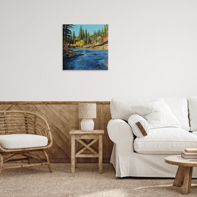 "Morning Rush River", art mural par Andrew Kiss