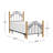 Armutalan Metal Open-Frame Bed-737242618