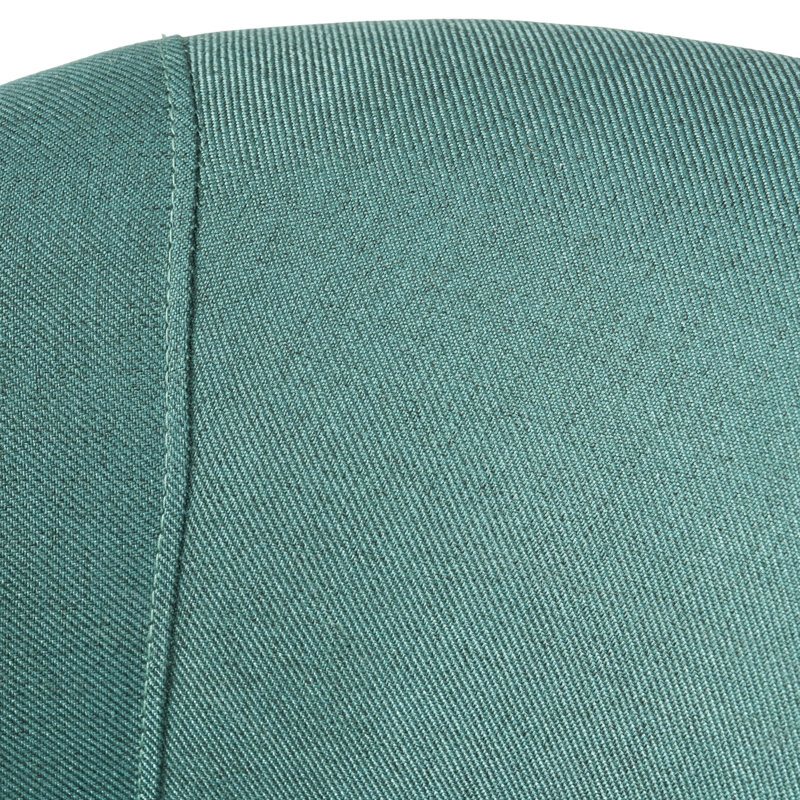 Khamari Upholstered Armchair, Teal Polyester Blend