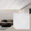 Paquet de 12 tuiles de plafond en PVC 24 x 24 po