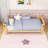 Wood Platform Bed with Rails-707953969-707953968