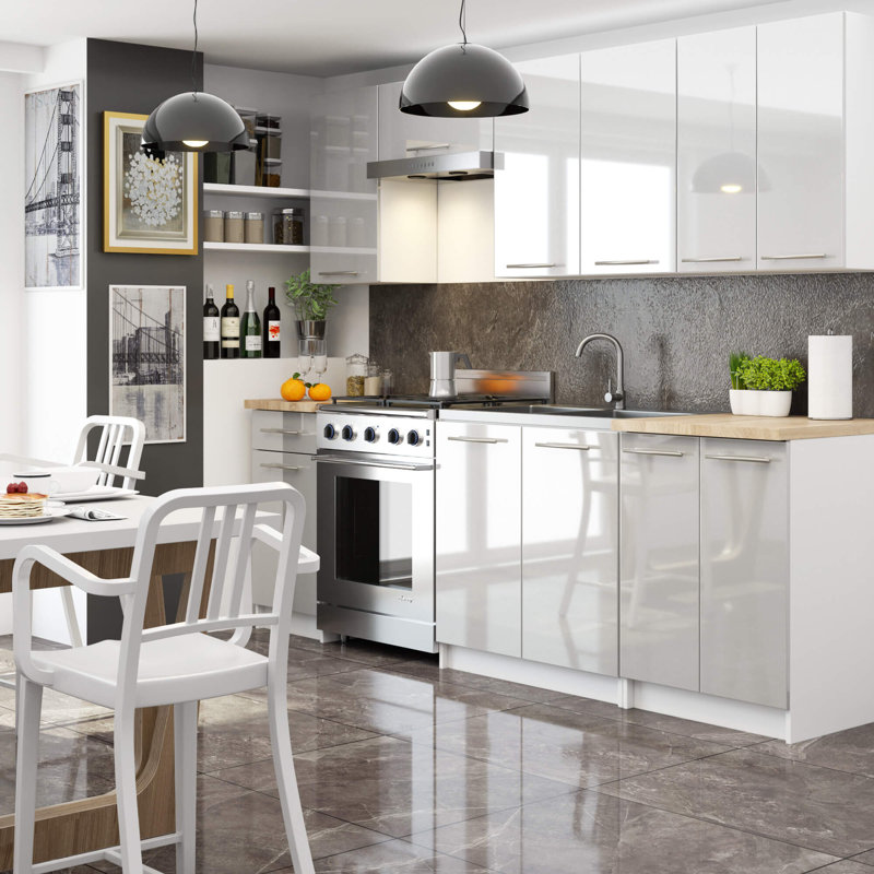 Oliwia Kitchen Wall Unit, 72cm H x 80cm W x 30cm D