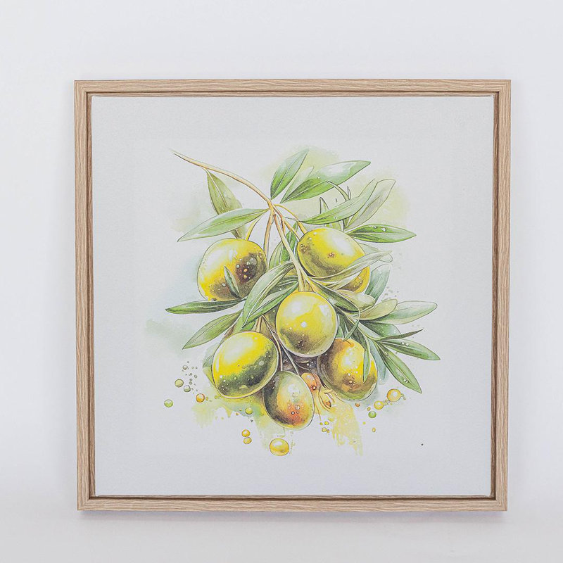 «Olives On A Branch», reproduction d'art sur toile