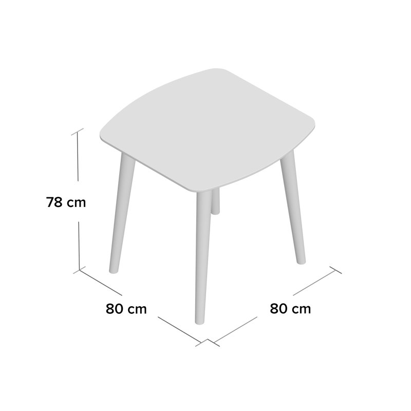 Gonzalo Solid Wood Dining Table