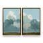 Ensemble de 2 Tranquil Overgrowth-781580312-781580314