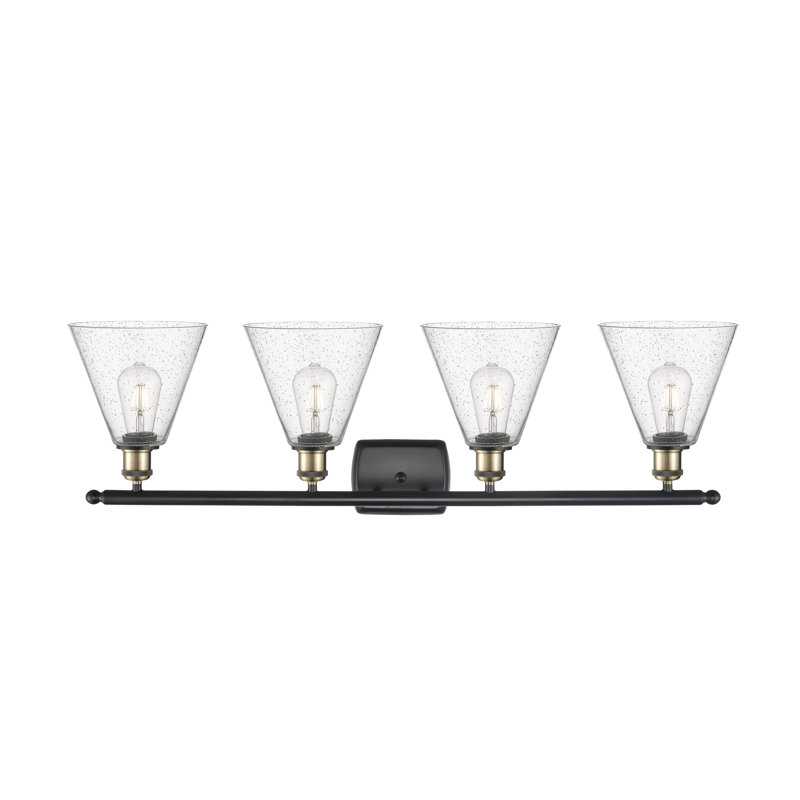 Anacani 4 - Light Vanity Light, No Bulb Included, Black Antique Brass