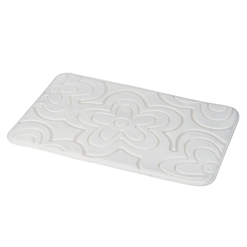 Janini Non-Slip Bath Mat, White