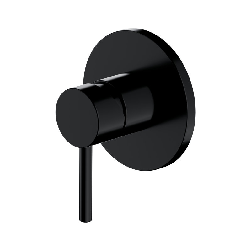 Gelbert Single Concealed Shower Valve, Black