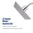 Universal 10" Showering Components Square Single-Spray High Flow Stainless Steel Wall Mount Filter Rain Shower Head