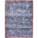 Machine Washable Persian Blue Brick Area Rug