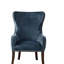 Fauteuil d'appoint à dossier capitonné