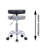 Adjustable Height Ergonomic Active Stool with Footring Wheels-1289794400