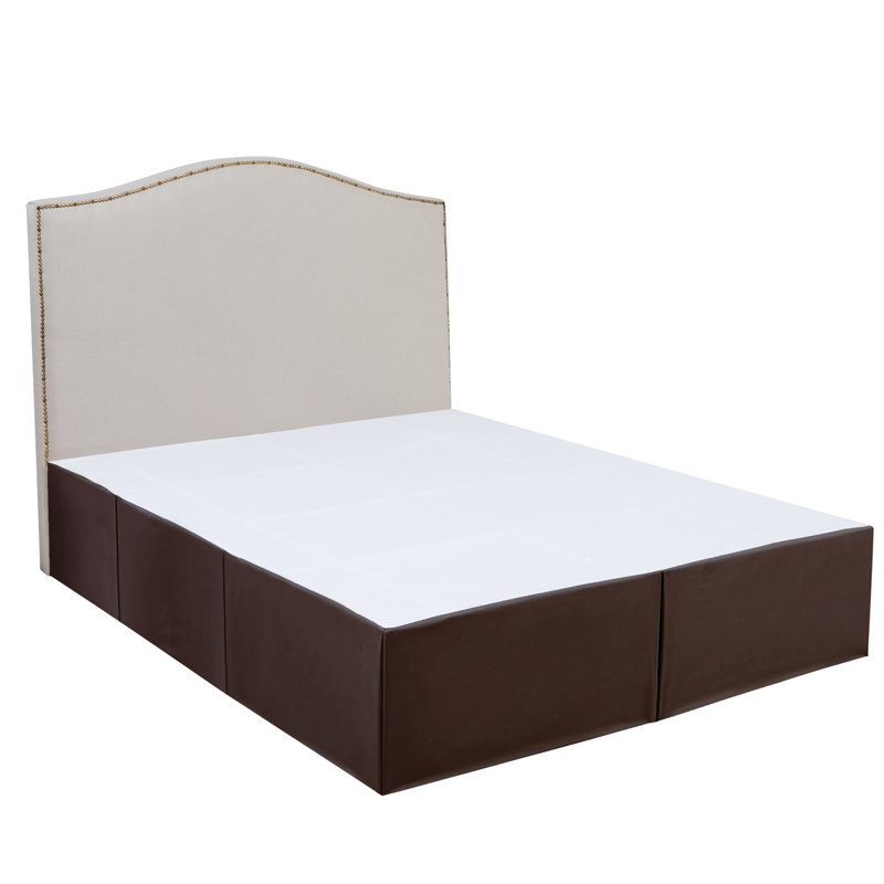 Southshore Fine Linens Vilano Pleated Bed Skirt, Double-Brushed Microfiber 15-Inch Drop Bed Skirt with Pleated Design, Machine Washable, Queen, Chocolate Brown