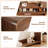 Angela Wood Console Table, Entryway Table & Sofa Table, 31.1" Tall Entry Table for Small Spaces 47.2" L × 11.8" W × 31.1" H