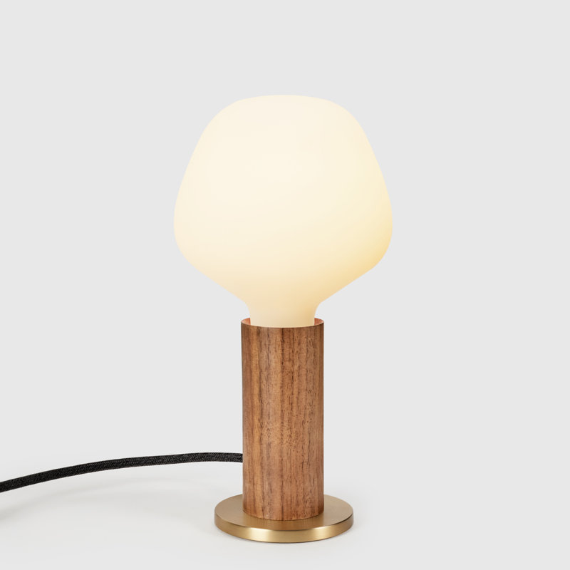 Walnut Knuckle Table Lamp With Enno