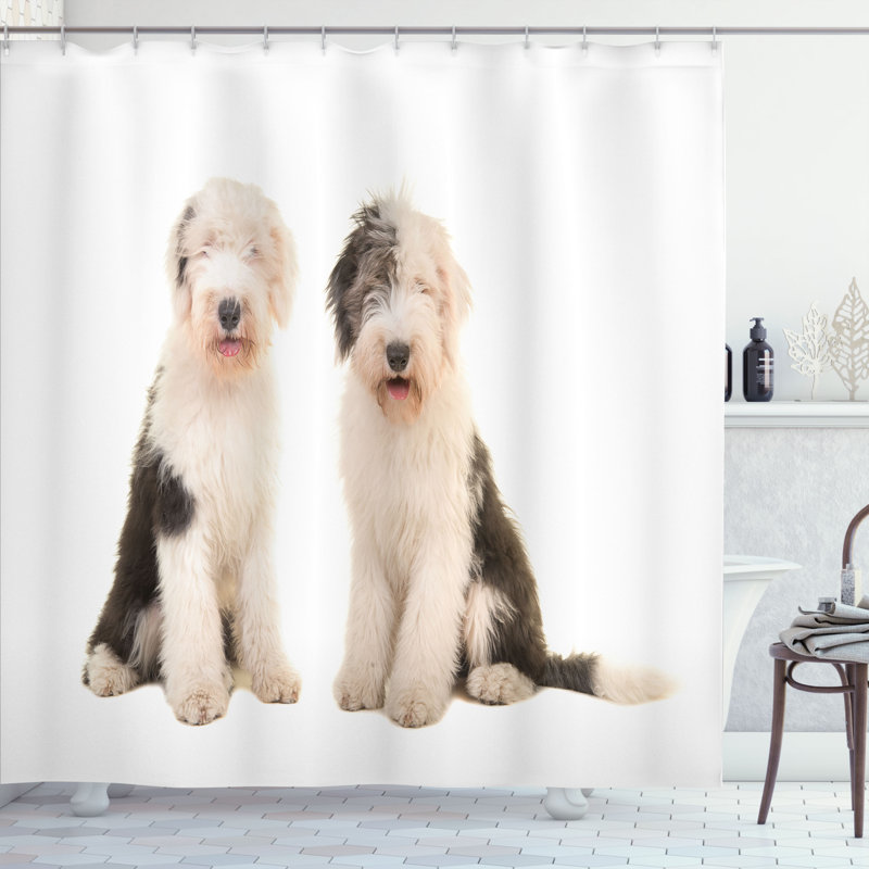 Kanoa Shower Curtain with Hooks Included, 70"H x 69"W