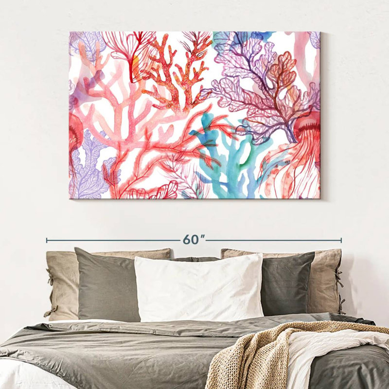 Corals, 34" H x 51" W