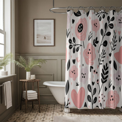 Rideau de douche Blush Blossom 54