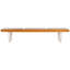 Banc de jardin en bois d'acacia massif Eslee-729610293