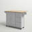 Hardiman 53.75" Kitchen Island with  Locking Wheels-1154830131