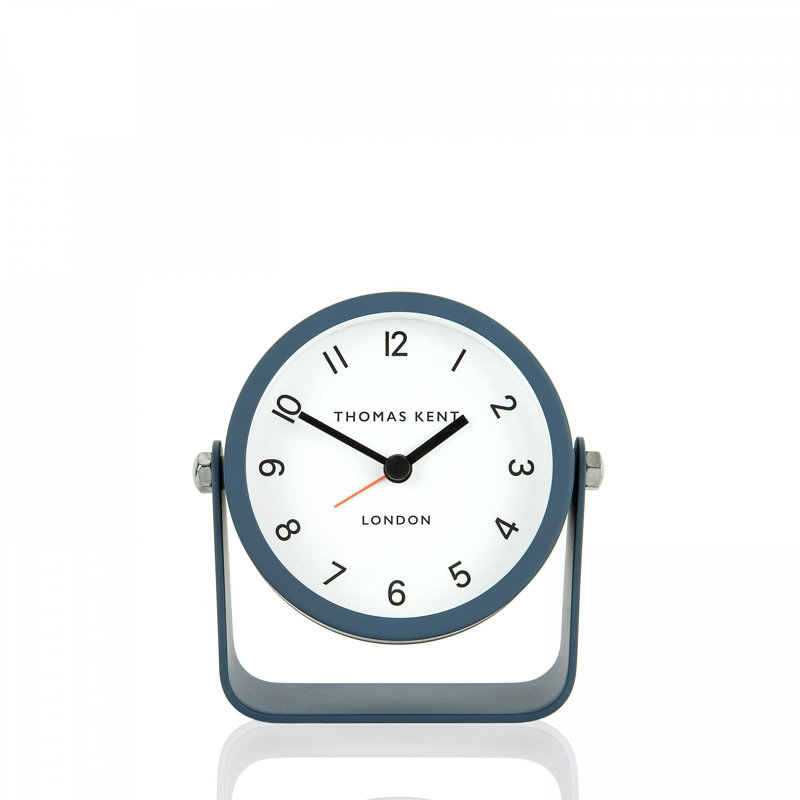 Wren Alarm Clock Dove 4in, Blue