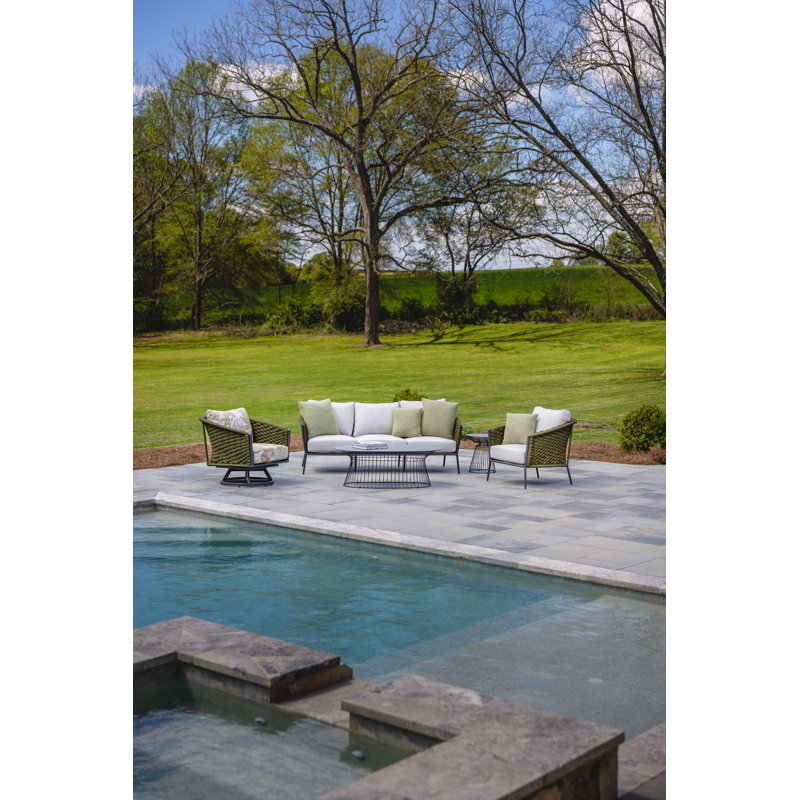 Escape Outdoor 3 - Seat Patio Sofa, Boten Dark Urban