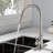 Single Hole Single Handle Pull-Down Kitchen Faucet-117584266