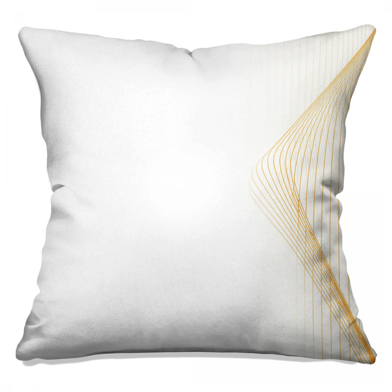 Coussins Curved, 18 x 18 inches