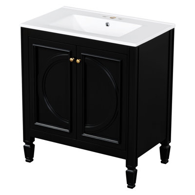 30" Bathroom Vanity With Sink