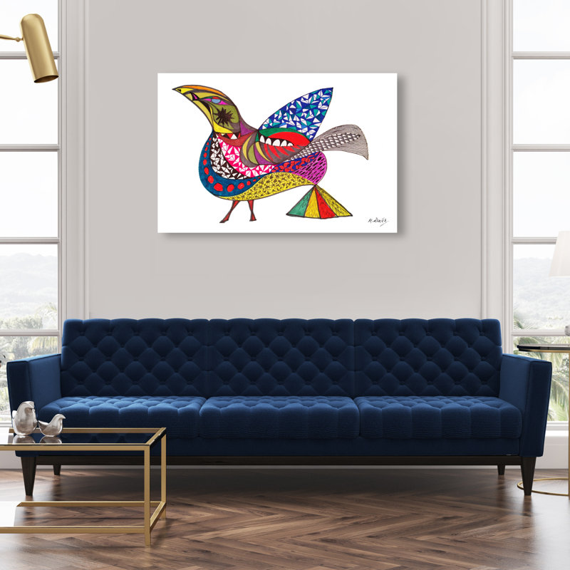 Manuel Roman - Bird Print by Oliver Gal, 36"H x 54"W, Gallery Wrapped