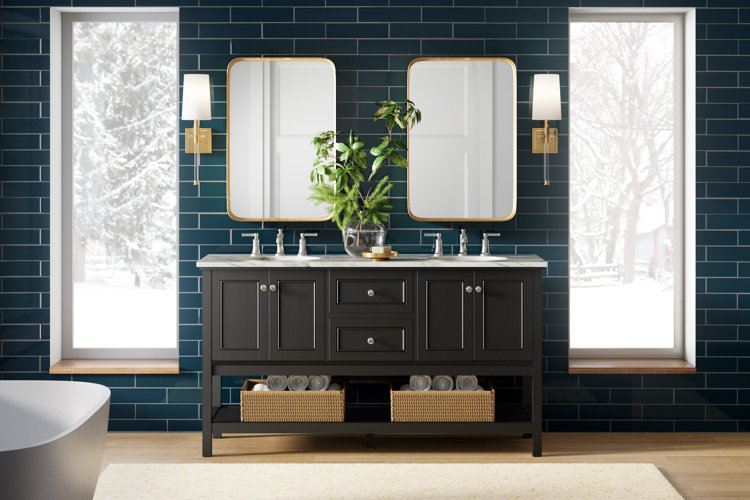 Would You Try the Black Bathroom Trend? 5 Ways to Bring It Home