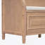 Banc de rangement rustique multifonctionnel (brun et beige)-398190567