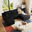 Canapé modulaire 95 "avec repose-pieds Cloud-1339234793