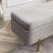 Miajah Velvet Upholstered Flip Top Storage Bench-1447023134