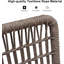 Tabouret de comptoir d'extérieur 25,20 po Dyte