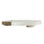 Dessous-de-plat en marbre blanc et bois de manguier Latitude Run®