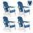 Azur Foldable Outdoor Adirondack Chair-1177455910