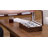 Black Walnut Wooden Watch Box, 10 Slots Display Organizer Holder with Glass Lid, Gift for Men Women.