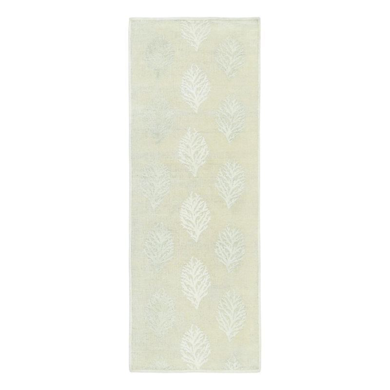 Block Print Handmade Wool Area Rug