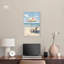 «Clear Skies Beach», art mural Glam Coastal par Art Remedy-105294682-105294700