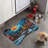 Cold Ink Scenery - 1 Piece Bone Shape Feeding Mat
