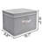 Set of 2 Storage Fabric Boxes with Lids-947849109