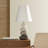 Oslo Ceramic Multi Stacked Stone 27 inch Table Lamp