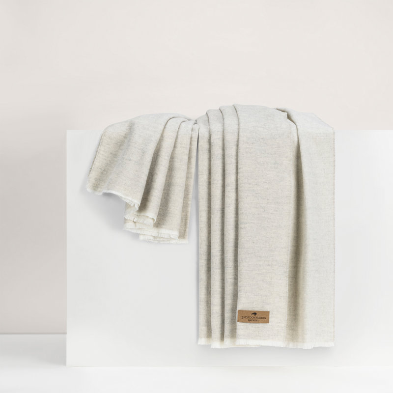 Aspen Peaks Throw, Silver