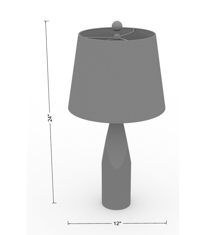 Carcalete Resin Table Lamp
