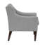 Élégante chaise d'appoint avec une base de siège en contreplaqué et une structure confortable en mousse robuste-139122725