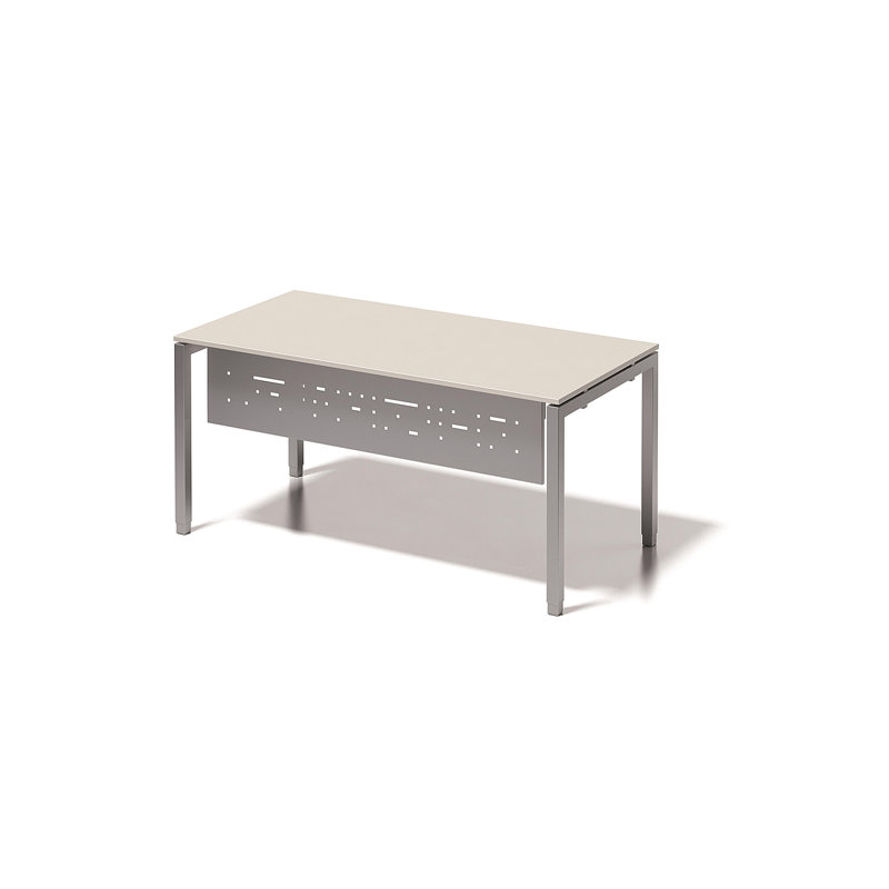 Cito Desk Privacy Panel, Grey, 6cm H x 145cm W x 32cm D