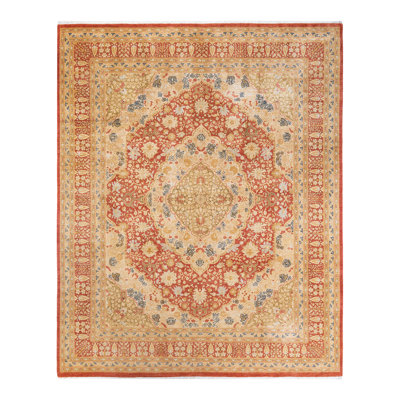 Classic One-of-a-Kind 8'2" X 10'2" Hand Knotted Area Rug